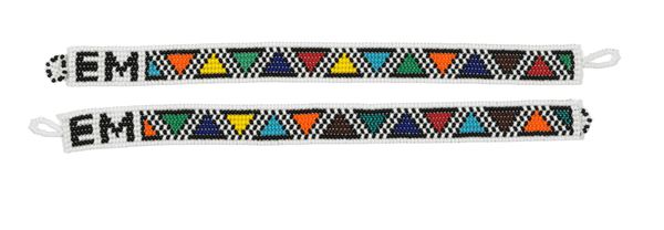 Esther Mahlangu - Unique lot composed by n.2 bracelets