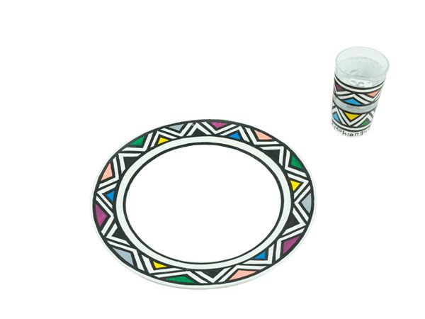 Esther Mahlangu - Unique lot composed by n.2 pieces