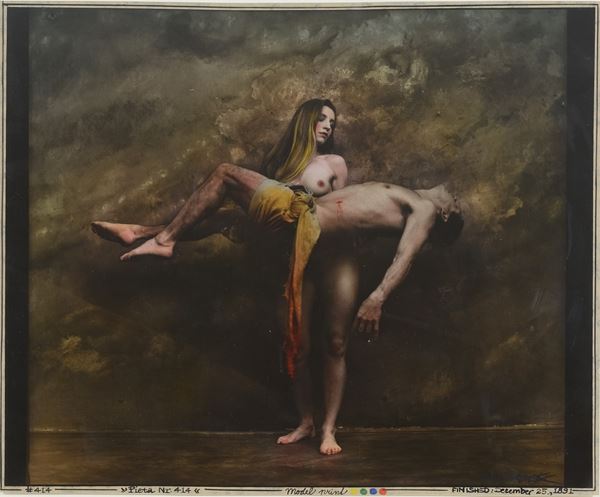 Jan Saudek - Pietà n.414