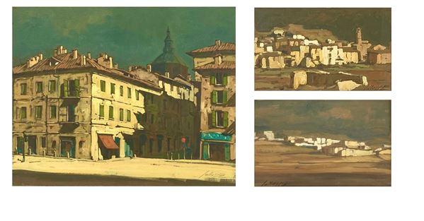 Lucio Sollazzi - Unique lot composed by n.3 artworks