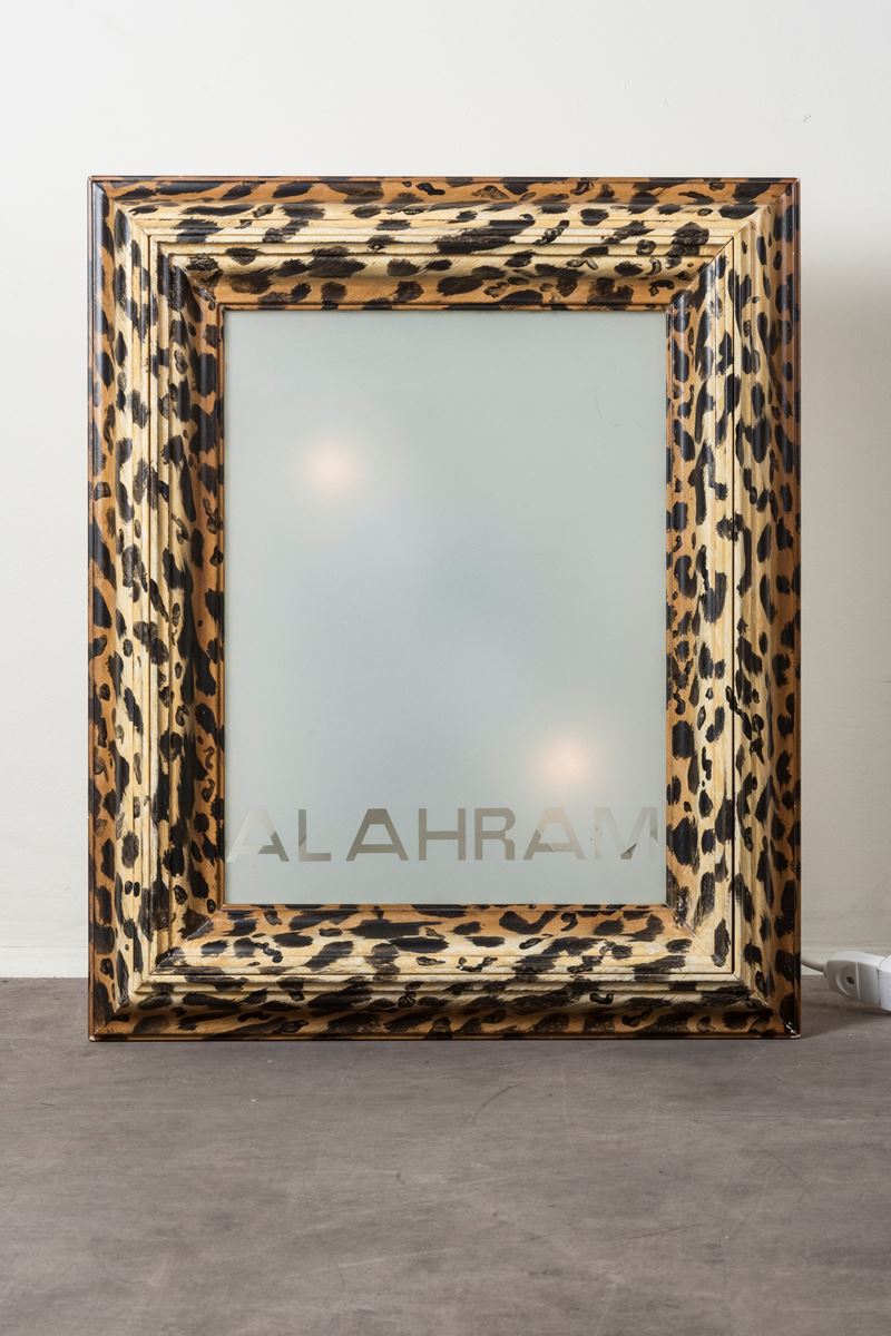 Lampada-scultura Alahram