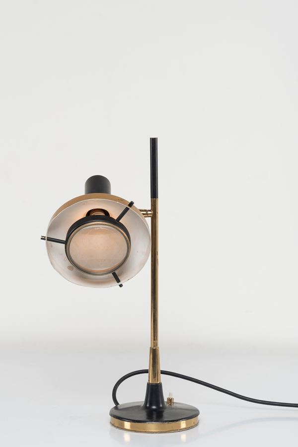 Oscar Torlasco - Lampada da tavolo Mod. 553 per Lumi