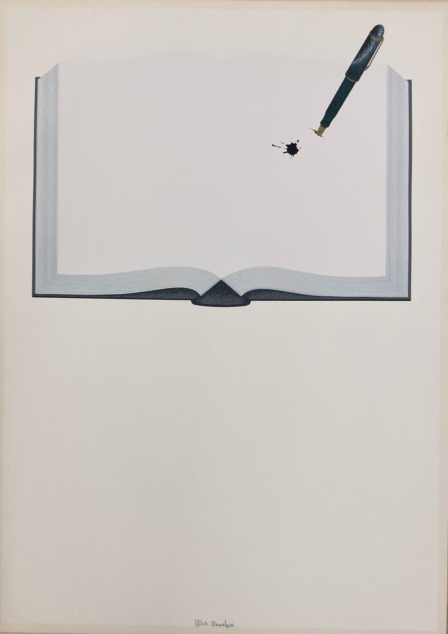 Alberto Marangoni per Gruppo Mid - Cartella Contenente N.5 Serigrafie a Colori e Colofone