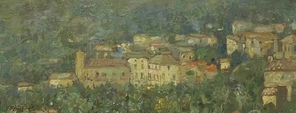 Gaetano Spagnolo - Paesaggio collinare