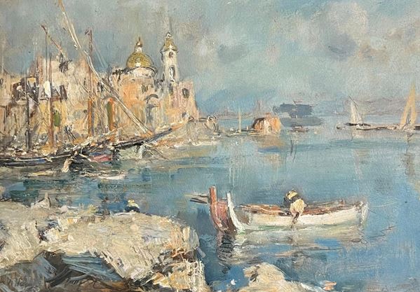 Gennaro  Villani - Il porto di Pozzuoli