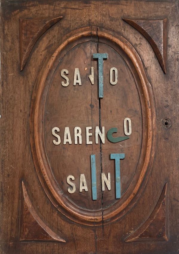 Sergio Dangelo - Sarenco Saint Bilingue