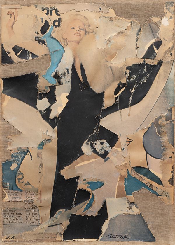 Mimmo Rotella - Donna Jordan