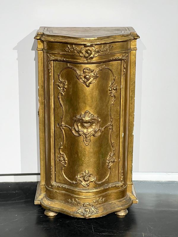 Produzione napoletana, del XX secolo - Corner cabinet