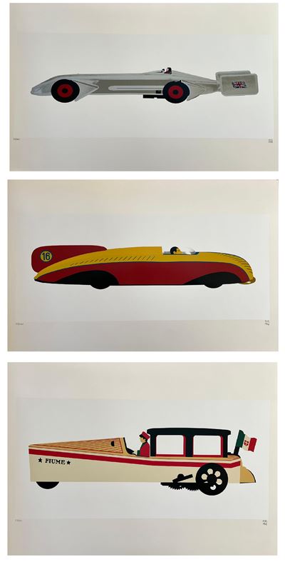 Lotto Unico Composto da N.3 Serigrafie
