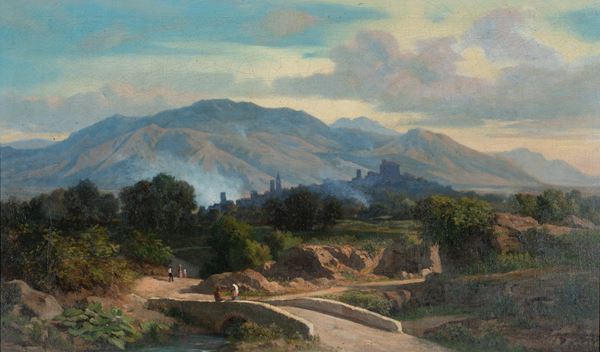 View of Cava de' Tirreni