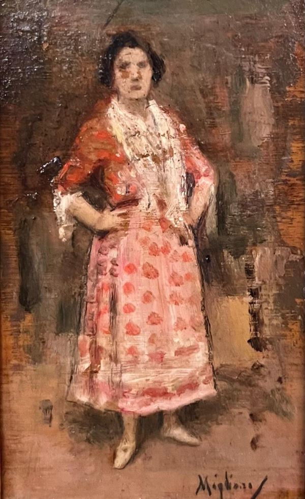 Vincenzo Migliaro - Figura di donna