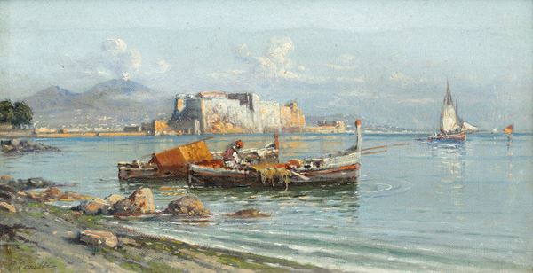 Giuseppe Carelli - Neapolitan beach