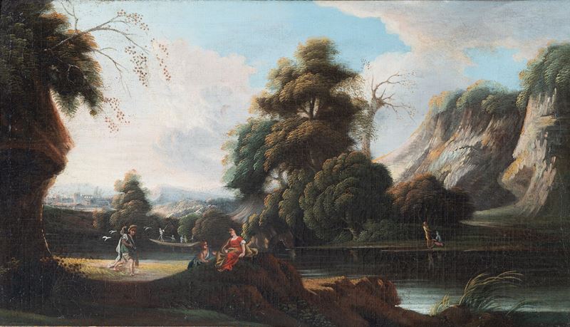 Paesaggio con figure