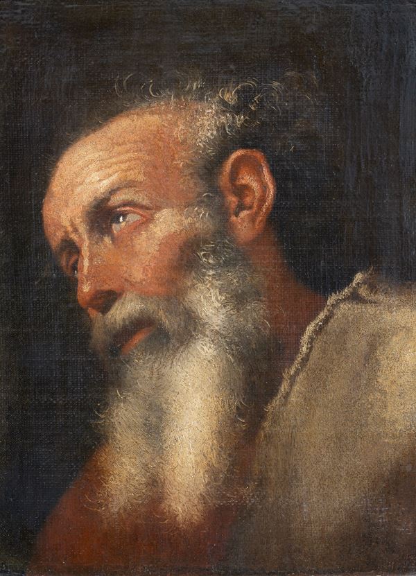 attribuito / cerchia di Nunzio Rossi - Head of the Holy Apostle
