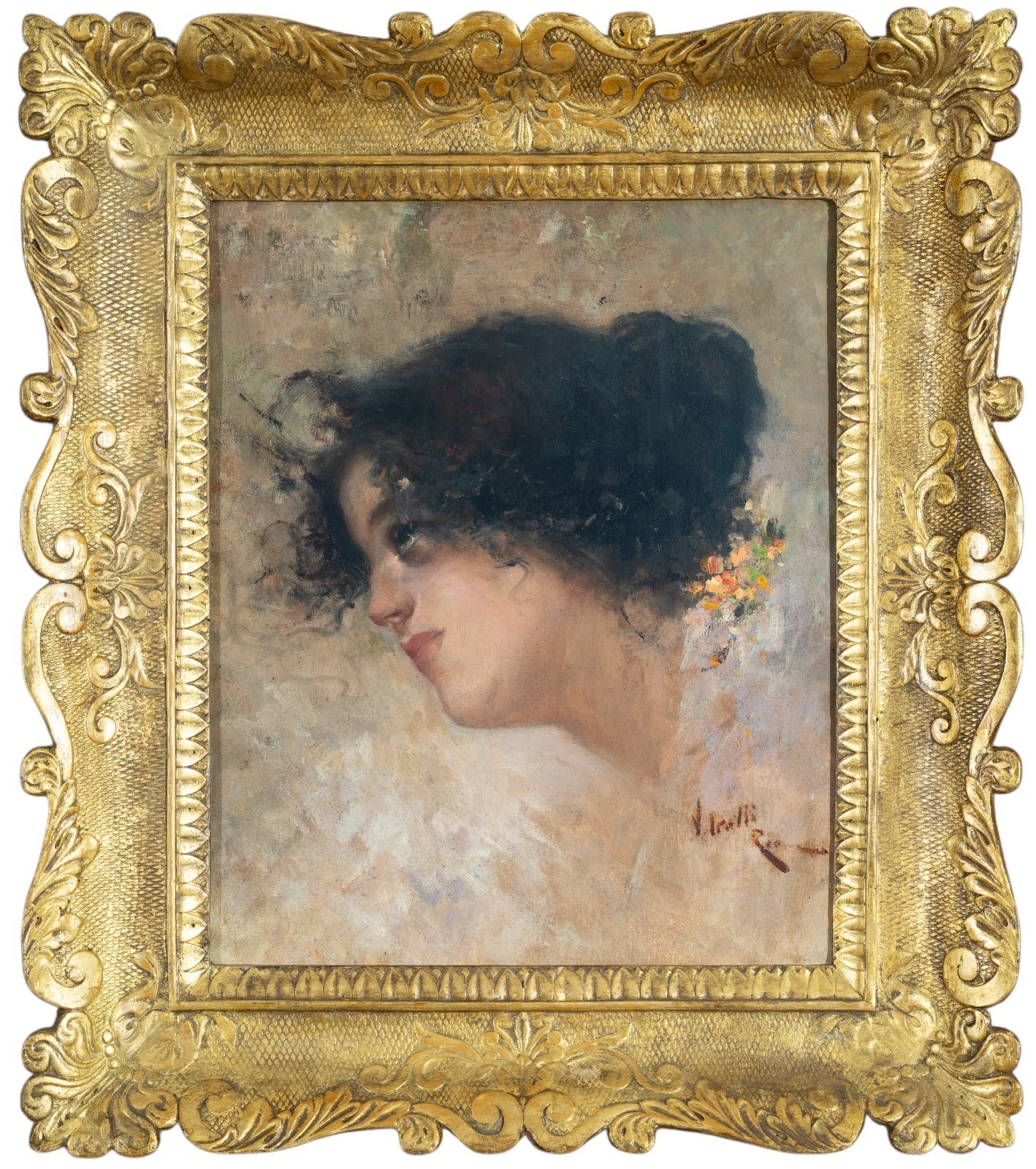 Profilo di fanciulla