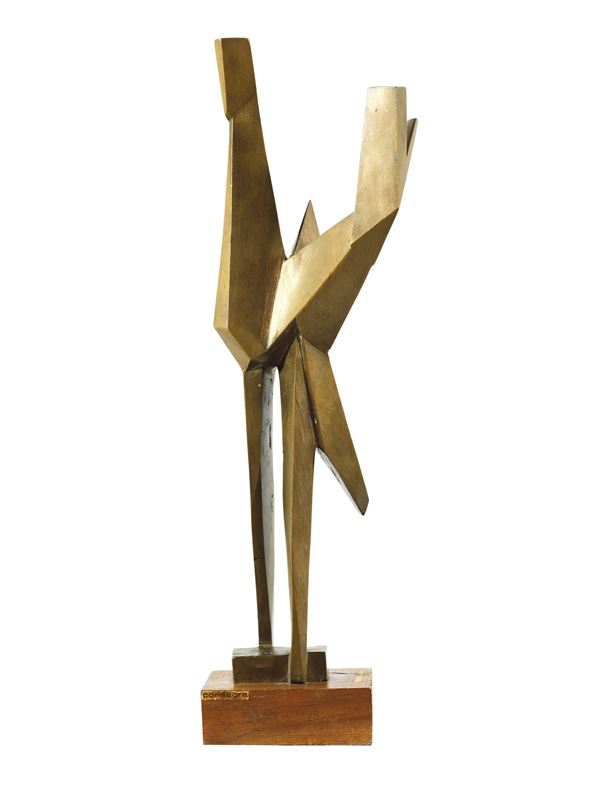 Pietro Consagra - Plastico in bronzo