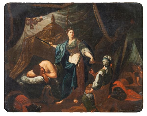 attribuito a Francesco Monti - Giuditta e Oloferne
