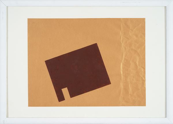 Joseph Beuys - Senza titolo (Braunkreuz)