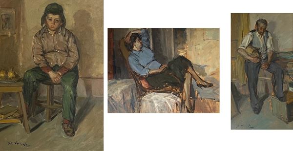 Gennaro  Cuocolo - Lotto unico di n.3 opere