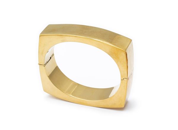 Bracciale vintage  - in oro giallo 18 carati - Auction JEWELRY, WATCHES AND SILVER OBJECTS - Blindarte Casa d'Aste