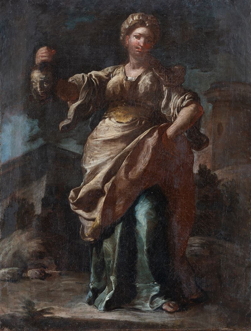 Studio per una Salomè con la testa del Battista