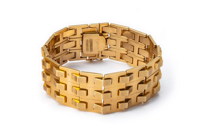 Bracciale anni '40-'50 modello Tank