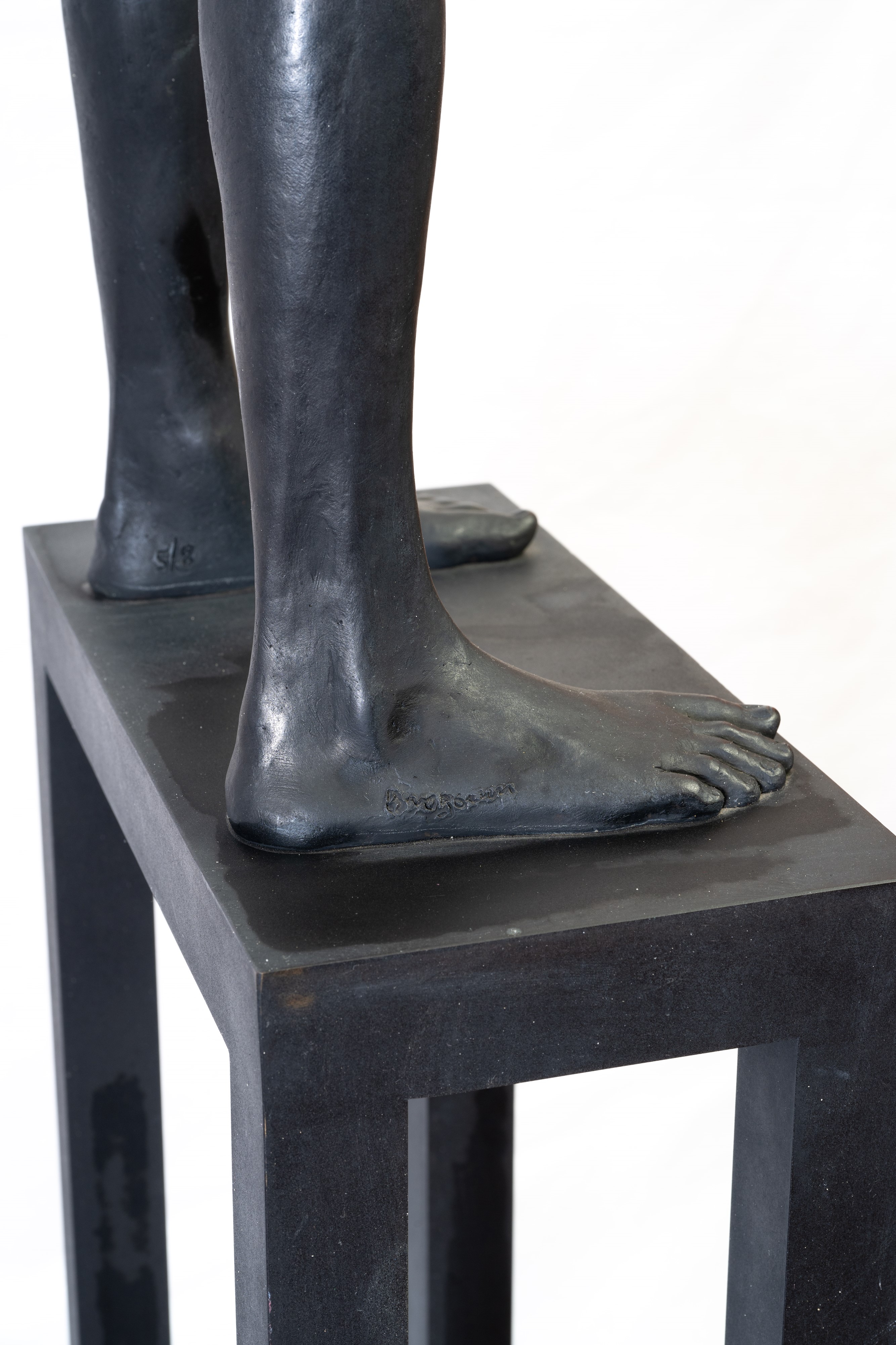 Giuseppe Bergomi - Architettura nera, scultura in bronzo