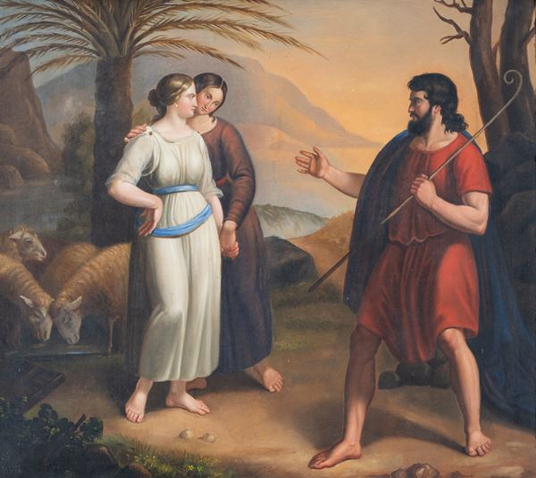 Scuola francese, XVIII secolo - Mythological scene