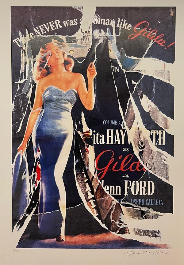 Mimmo Rotella - Gilda