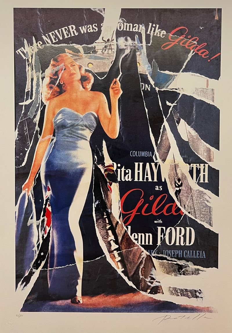 Mimmo Rotella - Gilda