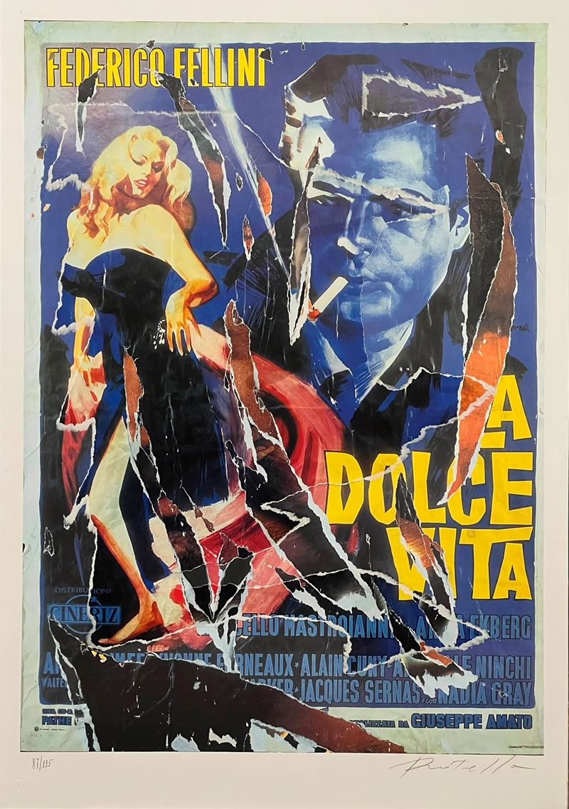 Mimmo Rotella - La Dolce Vita