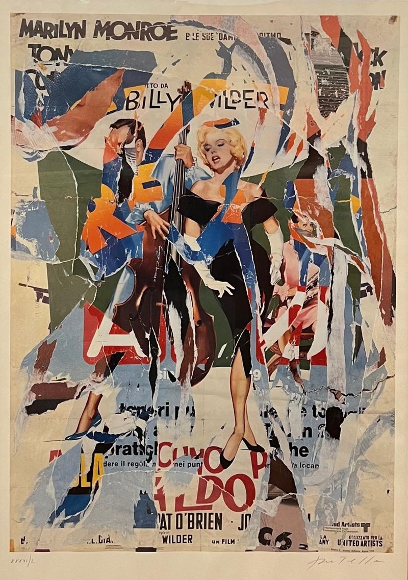 Mimmo Rotella - A Qualcuno Piace Caldo