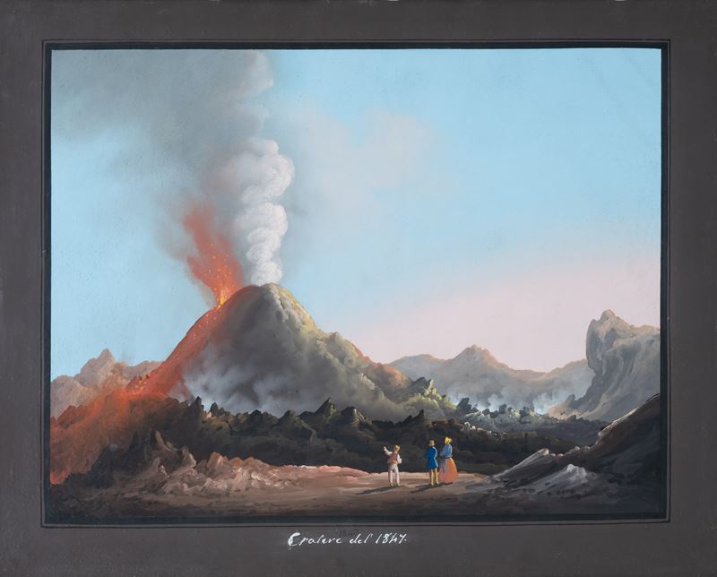 Visita al conetto eruttivo del cratere del Vesuvio