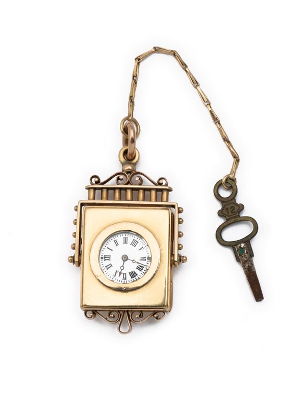 Piccolo orologio da taschino risalente alla seconda metà del XIX secolo