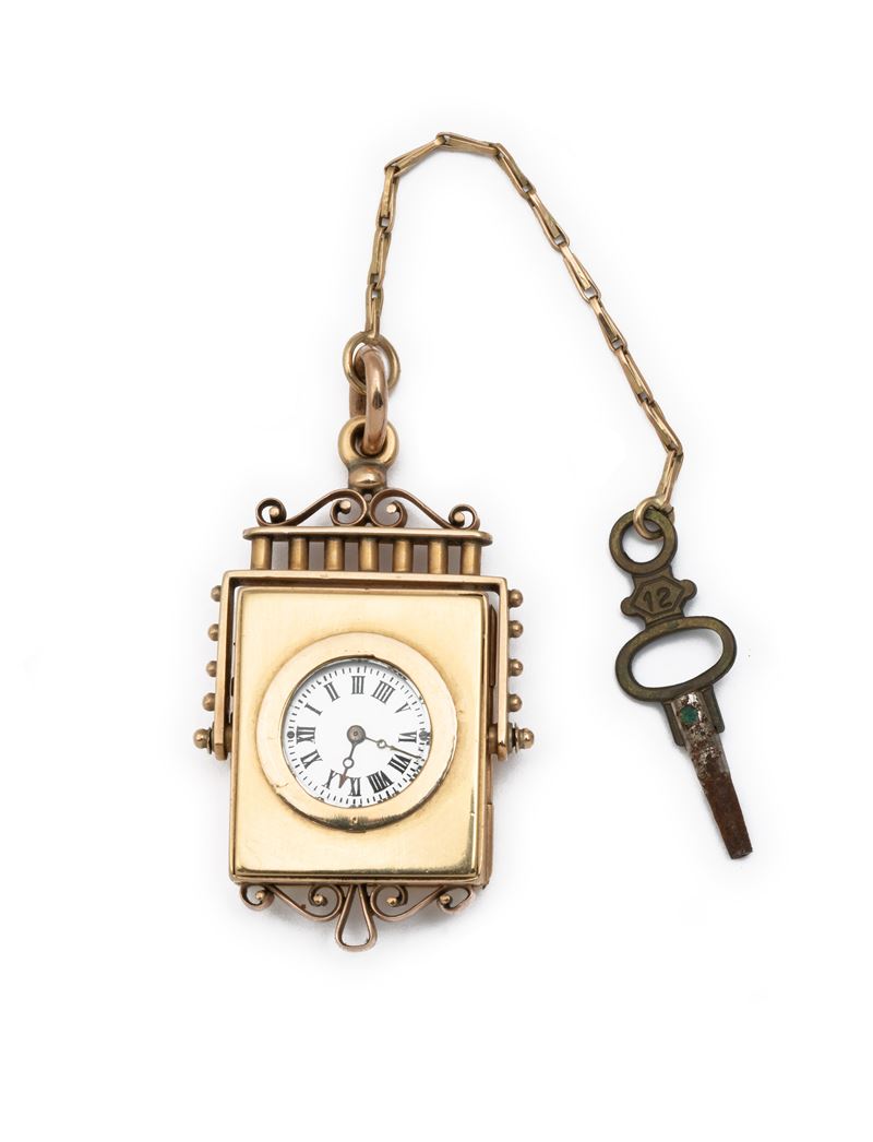 Piccolo orologio da taschino risalente alla seconda metà del XIX secolo