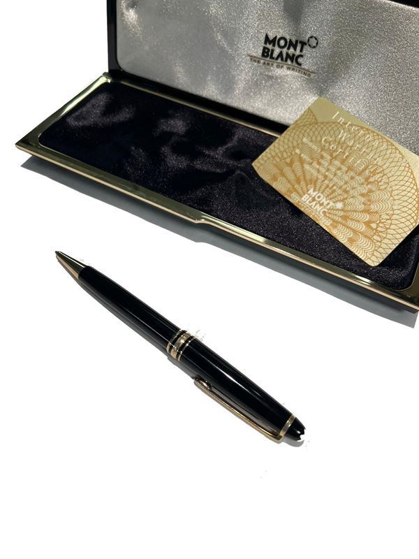 Montblanc - Penna a sfera Meisterstück Gold-Coated Classique