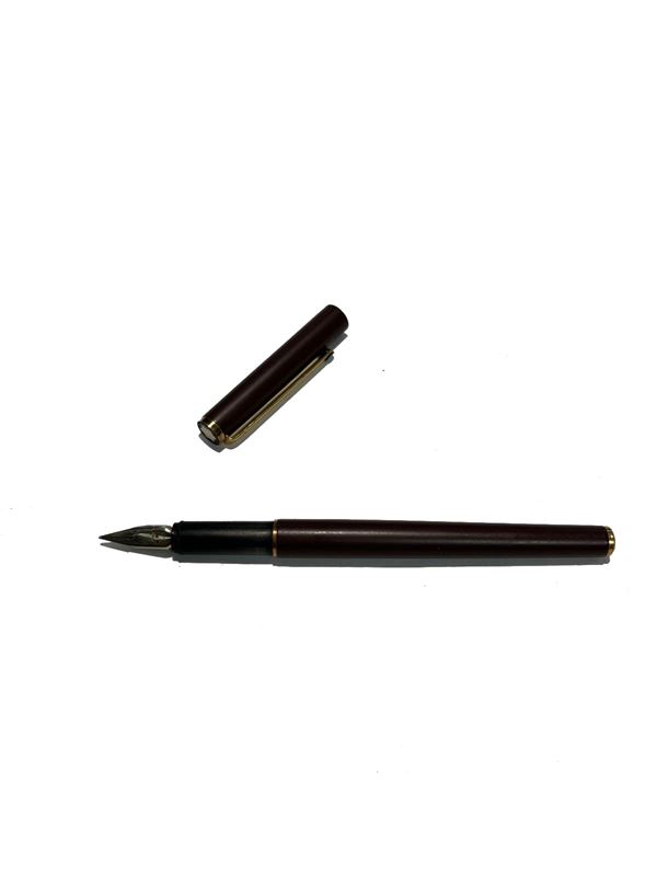 Montblanc - Penna stilografica Montblanc Slim line Brown