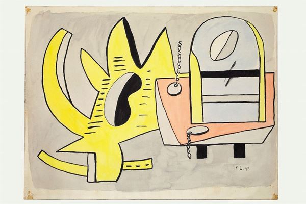 Fernand Leger - Le coq jaune